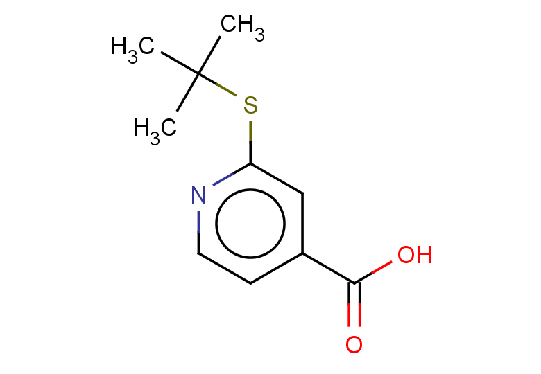2-(tert-butylsulfanyl)pyridine-4-carboxylic acid