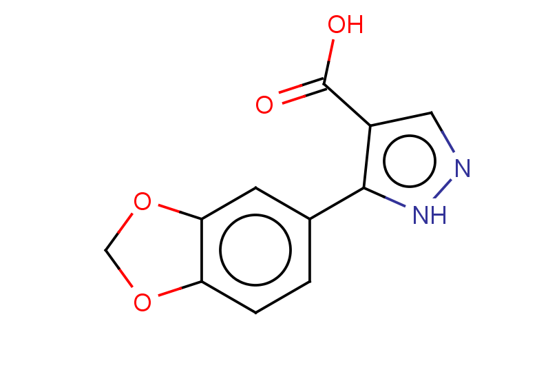 5-(1,3-dioxaindan-5-yl)-1H-pyrazole-4-carboxylic acid