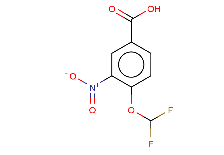 4-(difluoromethoxy)-3-nitrobenzoic acid