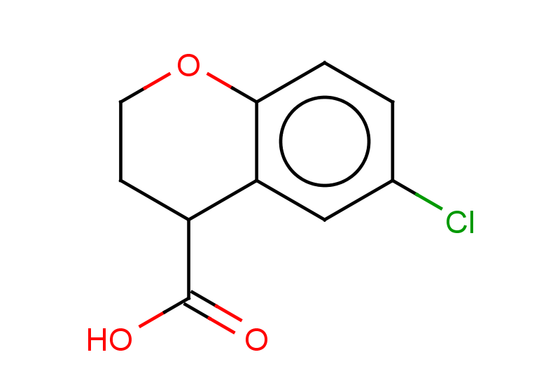 6-chloro-3,4-dihydro-2H-1-benzopyran-4-carboxylic acid