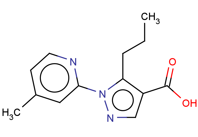 1-(4-methylpyridin-2-yl)-5-propyl-1H-pyrazole-4-carboxylic acid