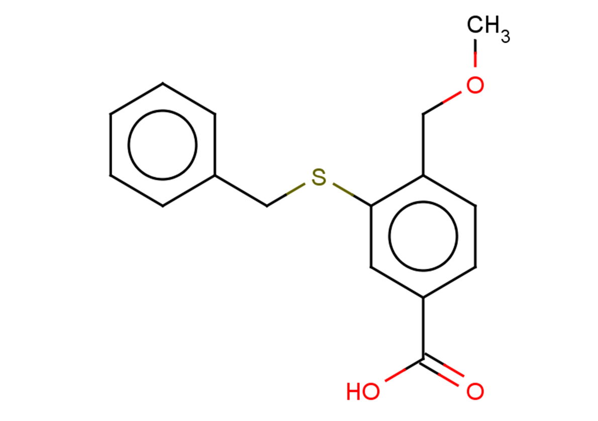 3-(benzylsulfanyl)-4-(methoxymethyl)benzoic acid