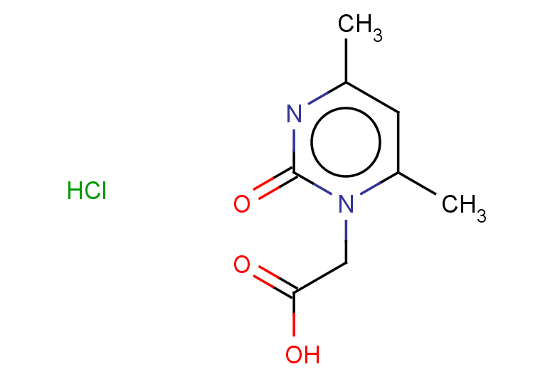 2-(4,6-dimethyl-2-oxo-1,2-dihydropyrimidin-1-yl)acetic acid hydrochloride