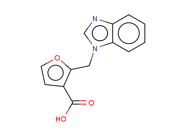 2-(1H-1,3-benzodiazol-1-ylmethyl)furan-3-carboxylic acid