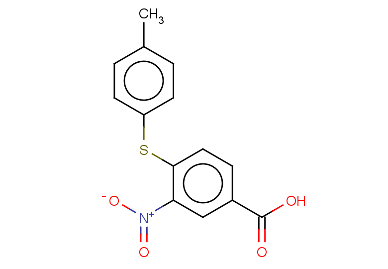 4-[(4-methylphenyl)sulfanyl]-3-nitrobenzoic acid