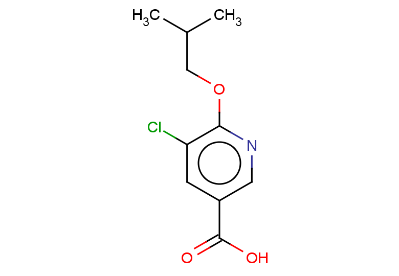5-chloro-6-(2-methylpropoxy)pyridine-3-carboxylic acid