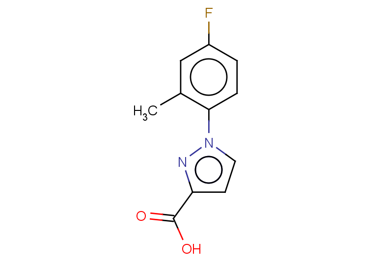 1-(4-fluoro-2-methylphenyl)-1H-pyrazole-3-carboxylic acid