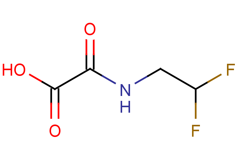 [(2,2-difluoroethyl)carbamoyl]formic acid