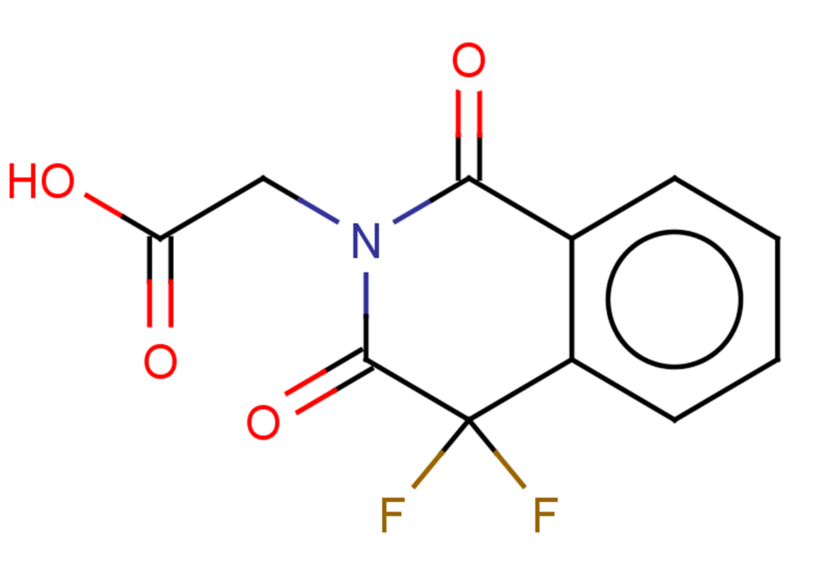 2-(4,4-difluoro-1,3-dioxo-1,2,3,4-tetrahydroisoquinolin-2-yl)acetic acid