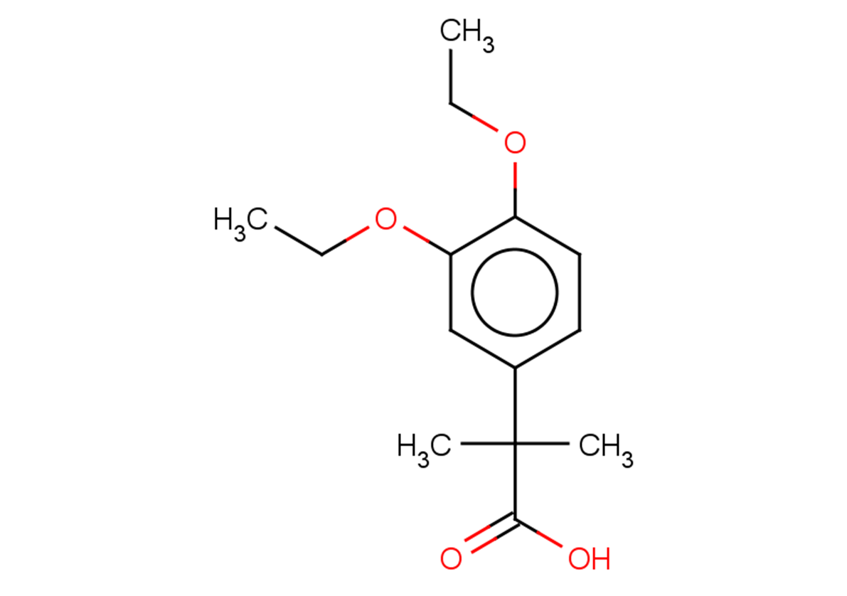 2-(3,4-diethoxyphenyl)-2-methylpropanoic acid