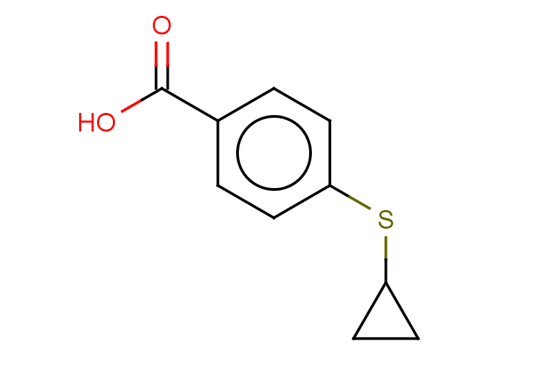 4-(cyclopropylsulfanyl)benzoic acid