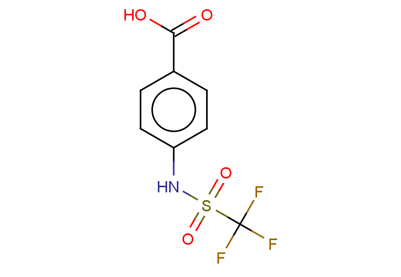 4-(trifluoromethylsulfonamido)benzoic acid