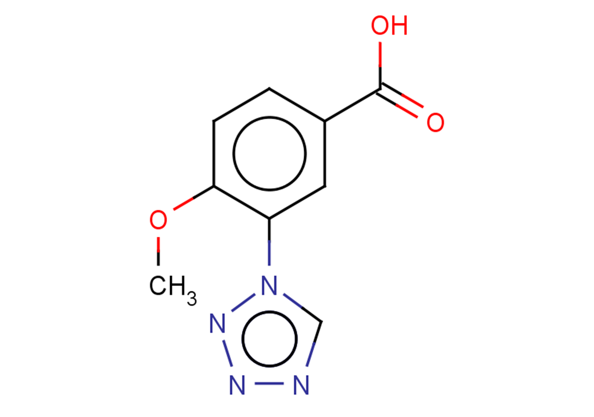 4-methoxy-3-(1H-1,2,3,4-tetrazol-1-yl)benzoic acid