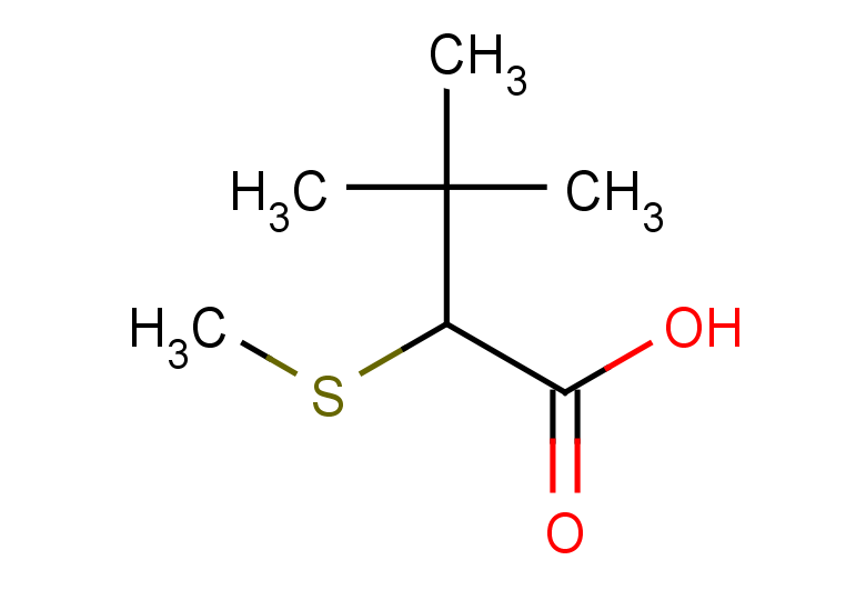 3,3-dimethyl-2-(methylsulfanyl)butanoic acid