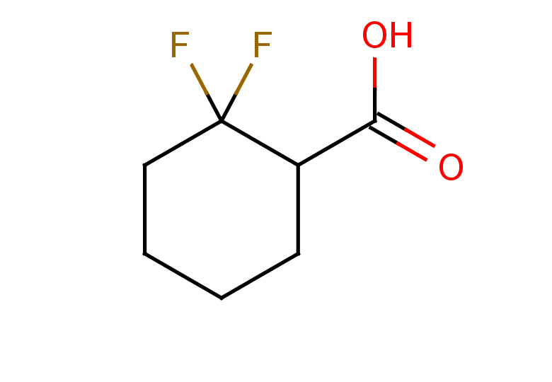 2,2-difluorocyclohexane-1-carboxylic acid