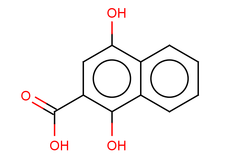 1,4-dihydroxynaphthalene-2-carboxylic acid