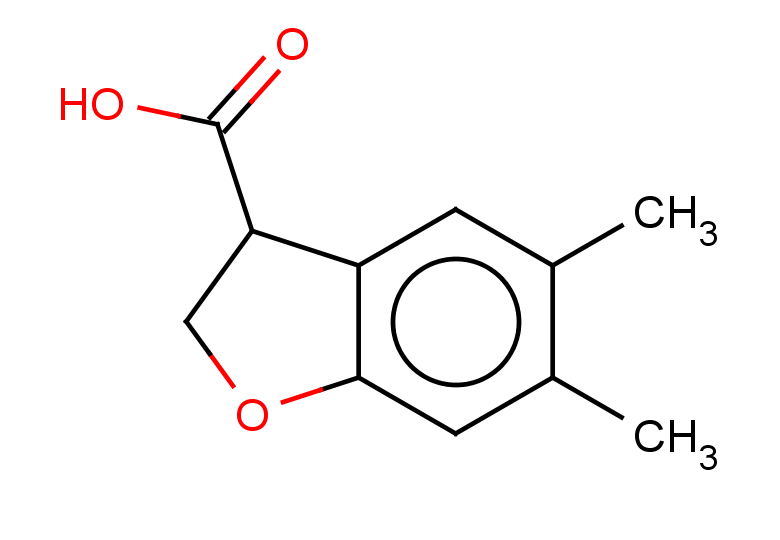 5,6-dimethyl-2,3-dihydro-1-benzofuran-3-carboxylic acid