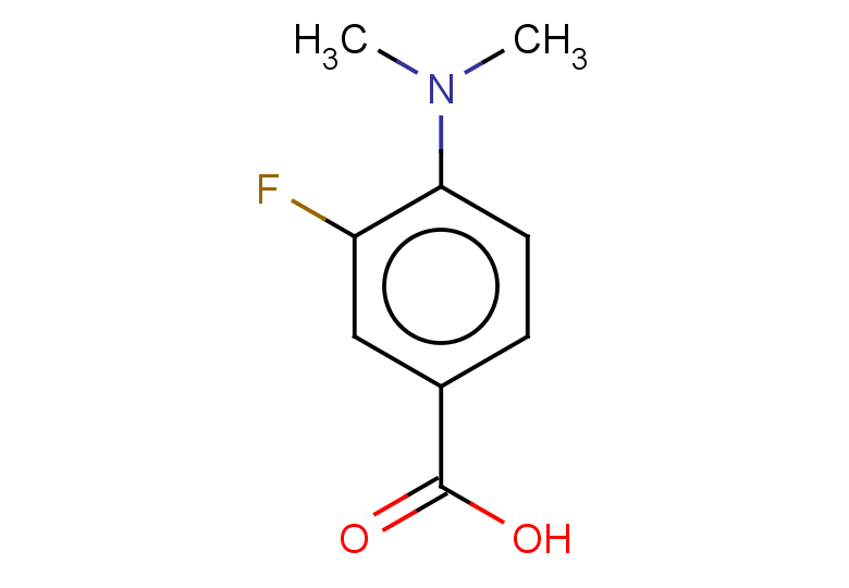 4-(dimethylamino)-3-fluorobenzoic acid