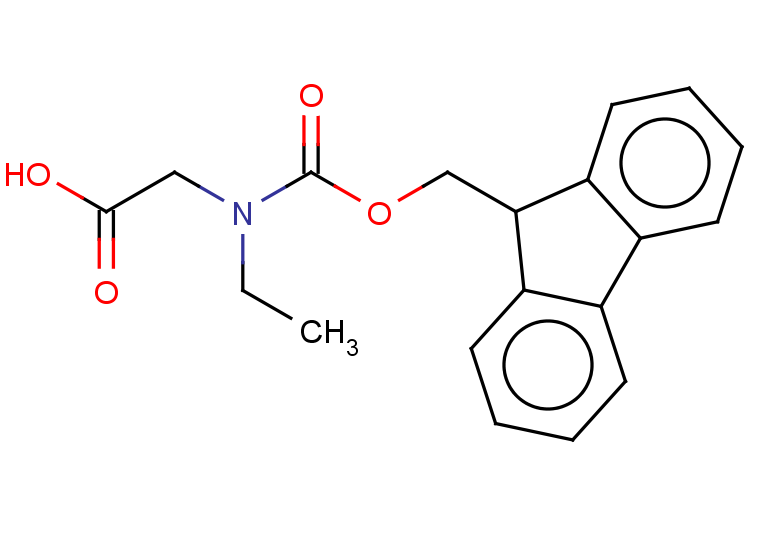 2-{ethyl[(9H-fluoren-9-ylmethoxy)carbonyl]amino}acetic acid