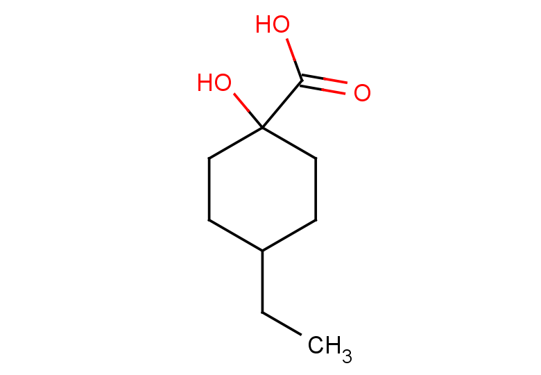 4-ethyl-1-hydroxycyclohexane-1-carboxylic acid
