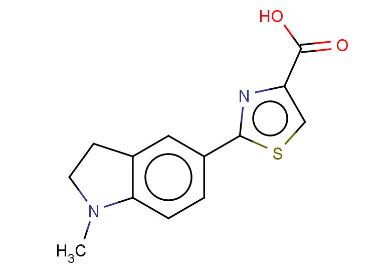 2-(1-methyl-2,3-dihydro-1H-indol-5-yl)-1,3-thiazole-4-carboxylic acid