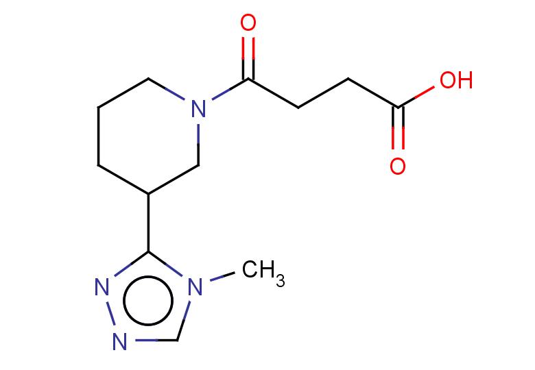 4-[3-(4-methyl-4H-1,2,4-triazol-3-yl)piperidin-1-yl]-4-oxobutanoic acid