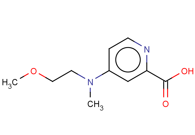 4-[(2-methoxyethyl)(methyl)amino]pyridine-2-carboxylic acid