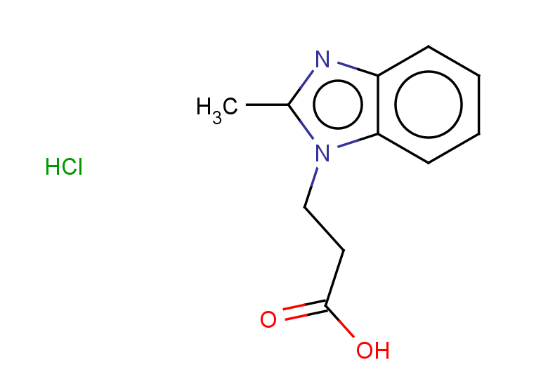 3-(2-methyl-1H-1,3-benzodiazol-1-yl)propanoic acid hydrochloride