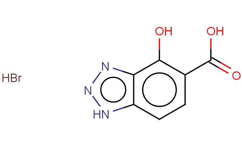 4-hydroxy-1H-1,2,3-benzotriazole-5-carboxylic acid hydrobromide