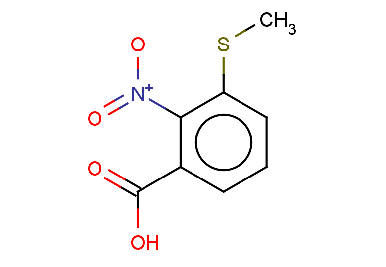 3-(methylsulfanyl)-2-nitrobenzoic acid