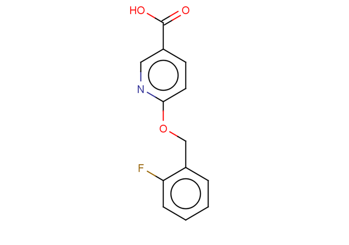 6-[(2-fluorophenyl)methoxy]pyridine-3-carboxylic acid