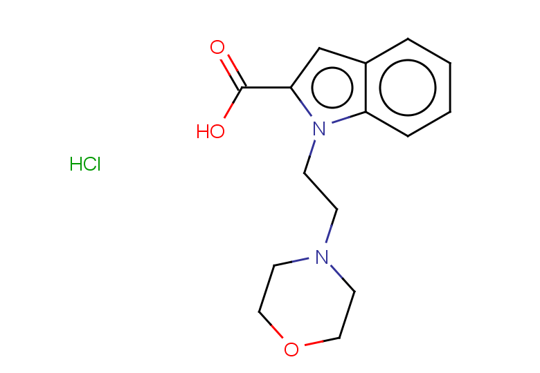 1-[2-(morpholin-4-yl)ethyl]-1H-indole-2-carboxylic acid hydrochloride