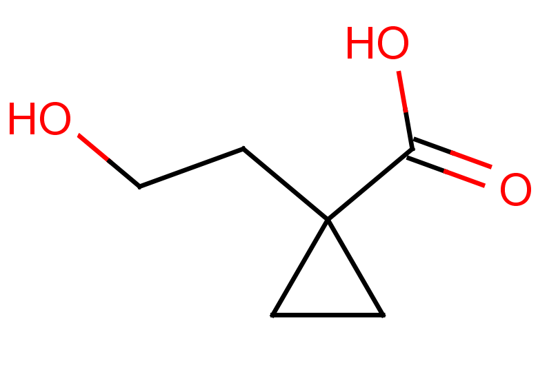 1-(2-hydroxyethyl)cyclopropane-1-carboxylic acid