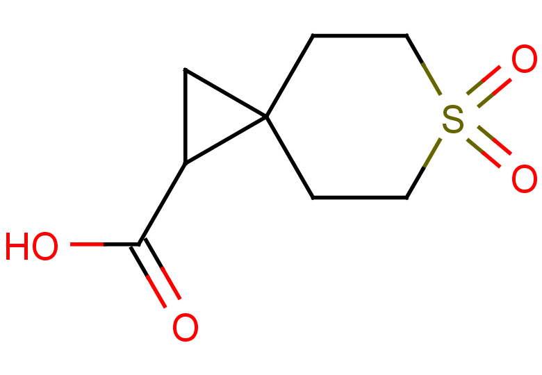 6,6-dioxo-6lambda6-thiaspiro[2.5]octane-1-carboxylic acid