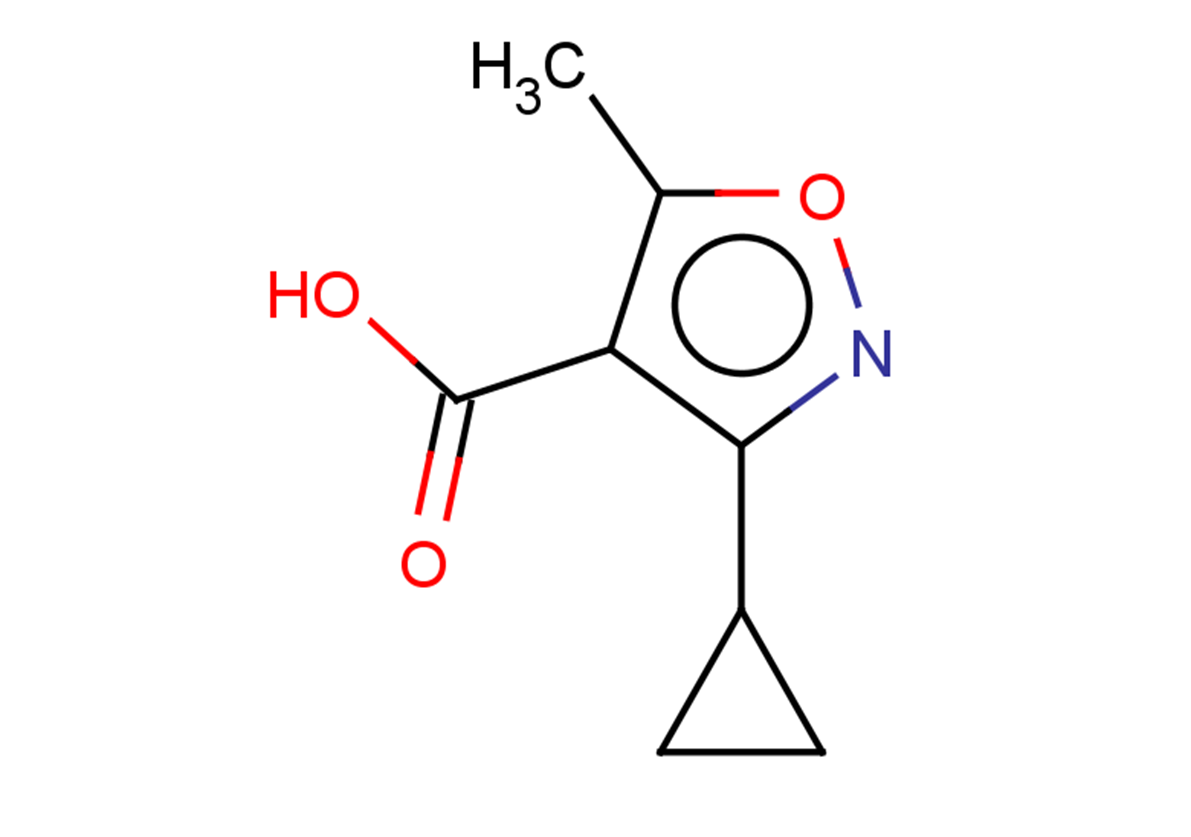 3-cyclopropyl-5-methyl-1,2-oxazole-4-carboxylic acid