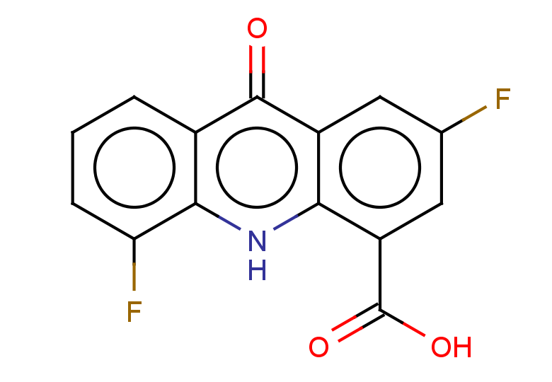 2,5-difluoro-9-oxo-9,10-dihydroacridine-4-carboxylic acid