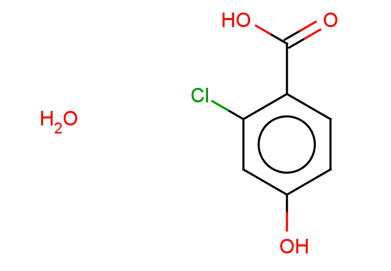 2-chloro-4-hydroxybenzoic acid hydrate