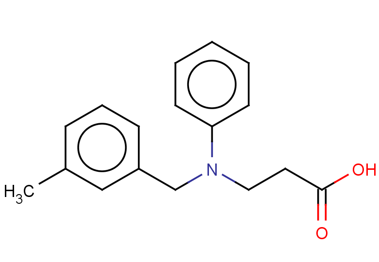3-{[(3-methylphenyl)methyl](phenyl)amino}propanoic acid