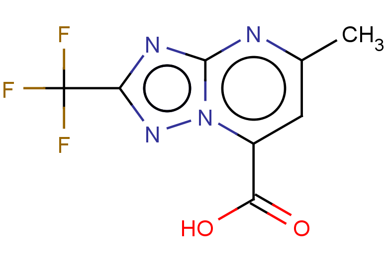 5-methyl-2-(trifluoromethyl)-[1,2,4]triazolo[1,5-a]pyrimidine-7-carboxylic acid