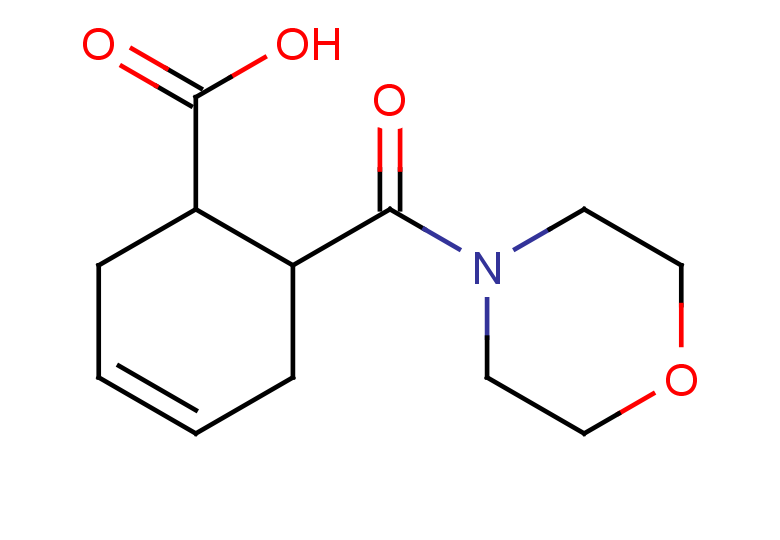 6-(morpholine-4-carbonyl)cyclohex-3-ene-1-carboxylic acid
