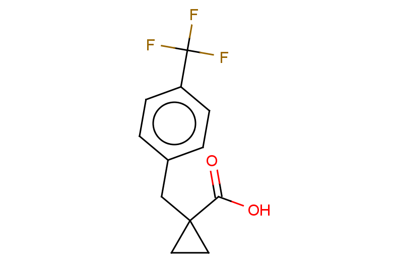 1-{[4-(trifluoromethyl)phenyl]methyl}cyclopropane-1-carboxylic acid