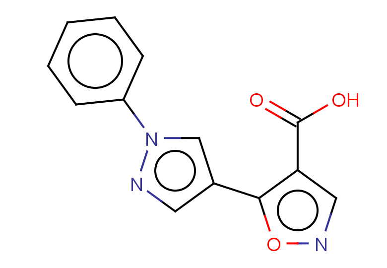 5-(1-phenyl-1H-pyrazol-4-yl)-1,2-oxazole-4-carboxylic acid