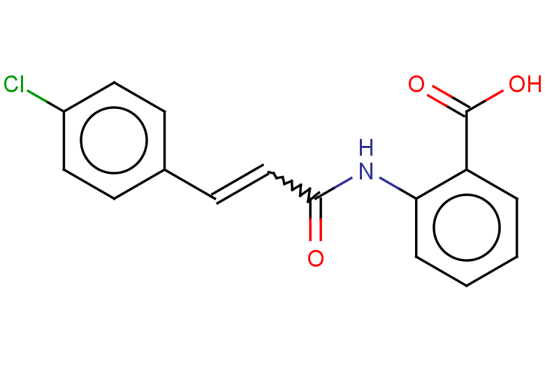 2-[3-(4-chlorophenyl)prop-2-enamido]benzoic acid