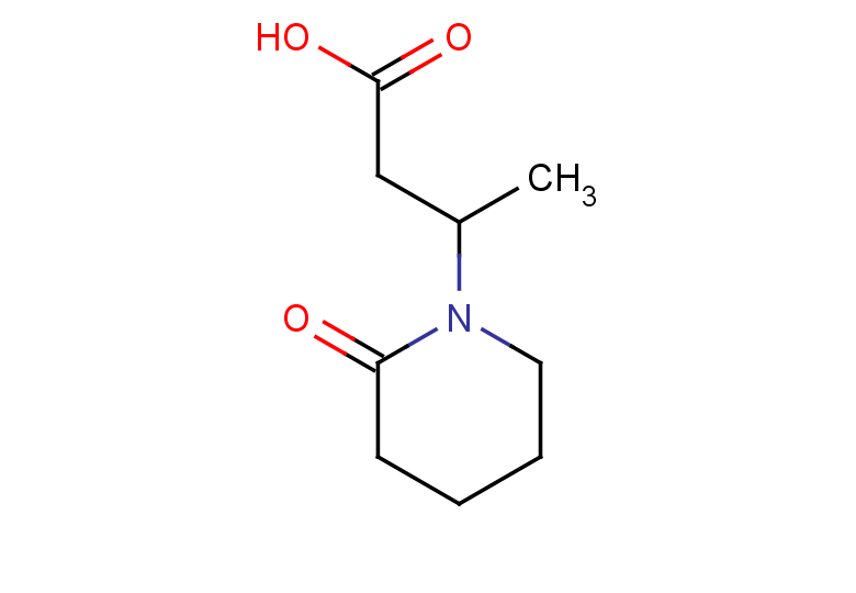 3-(2-oxopiperidin-1-yl)butanoic acid