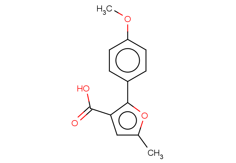 2-(4-methoxyphenyl)-5-methylfuran-3-carboxylic acid