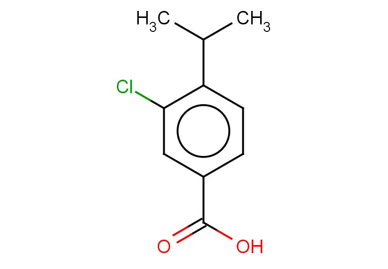3-chloro-4-(propan-2-yl)benzoic acid