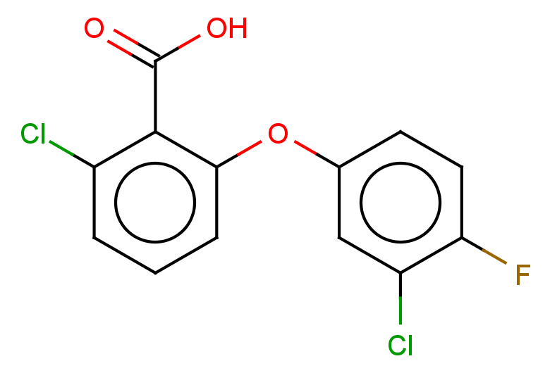 2-chloro-6-(3-chloro-4-fluorophenoxy)benzoic acid