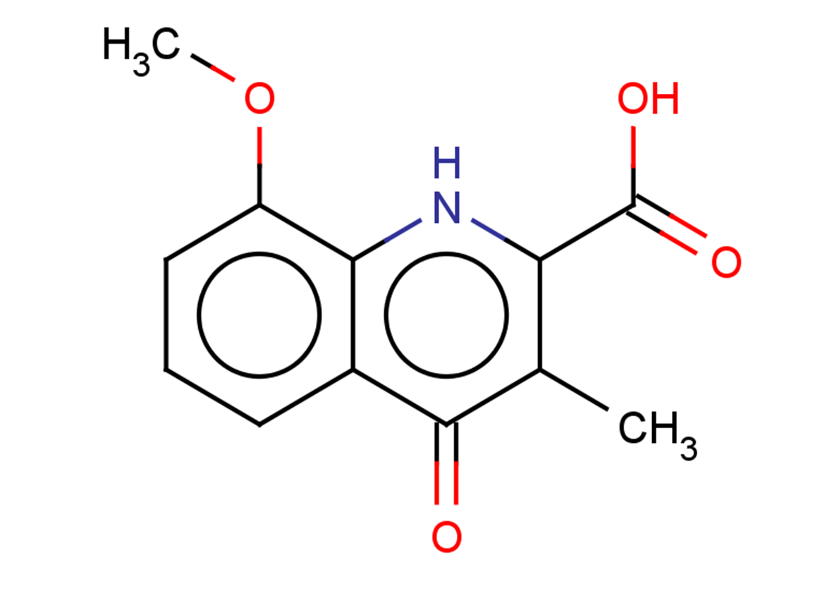 8-methoxy-3-methyl-4-oxo-1,4-dihydroquinoline-2-carboxylic acid