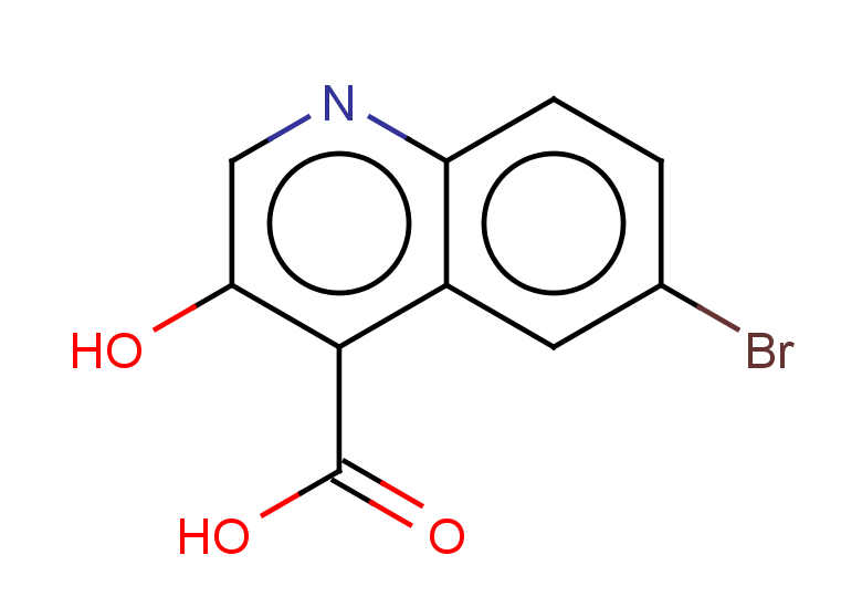 6-bromo-3-hydroxyquinoline-4-carboxylic acid