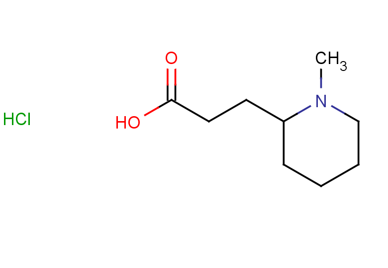 3-(1-methylpiperidin-2-yl)propanoic acid hydrochloride